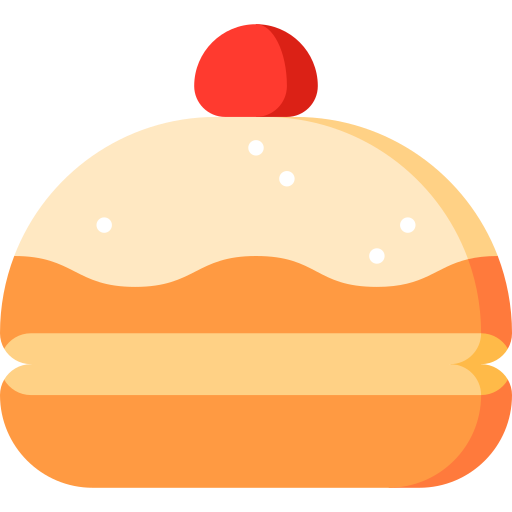 sufganiyah icono gratis