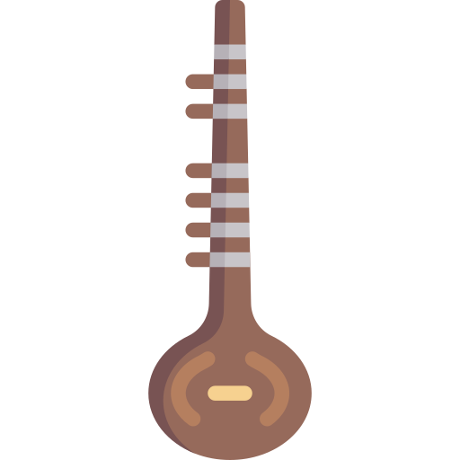 sitar icono gratis