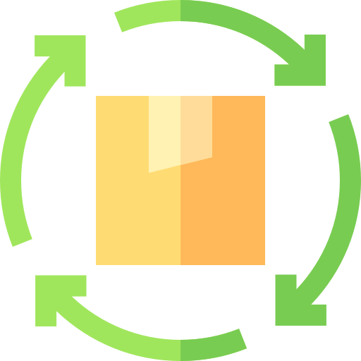 caja de entrega icono gratis