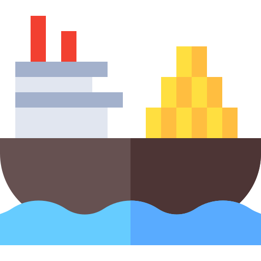 bateau cargo Icône gratuit bateau cargo Icône gratuit