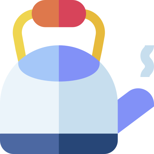 Kettle Basic Straight Flat icon