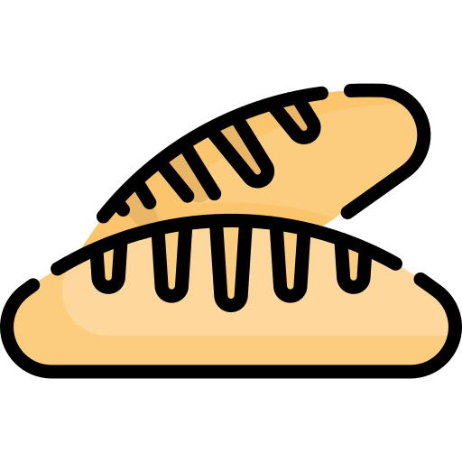 Pan de molde - Iconos gratis de comida