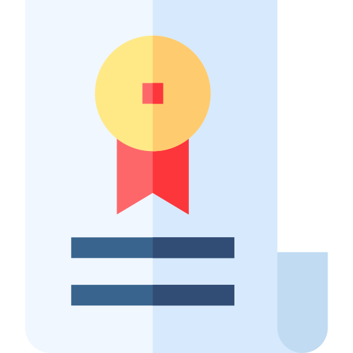 Certificate free icon Certificate free icon