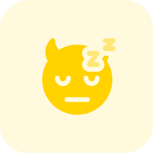 dormido icono gratis