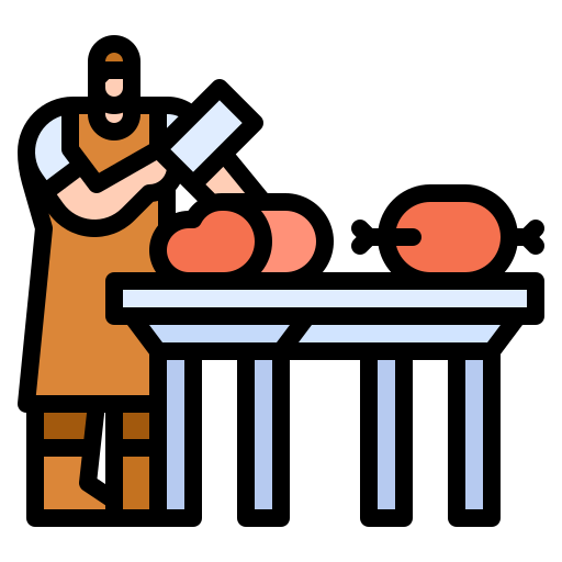 Butcher free icon Butcher free icon