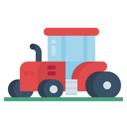 tractor icono gratis