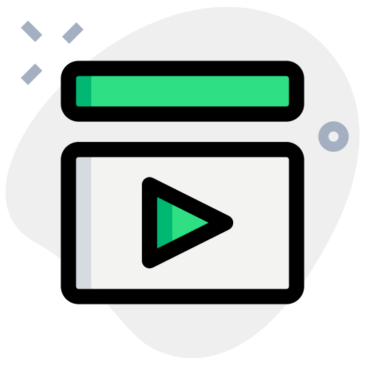 reproductor multimedia icono gratis