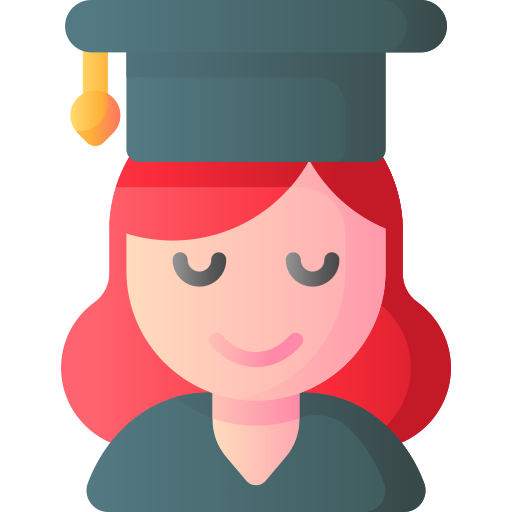 graduado grátis ícone