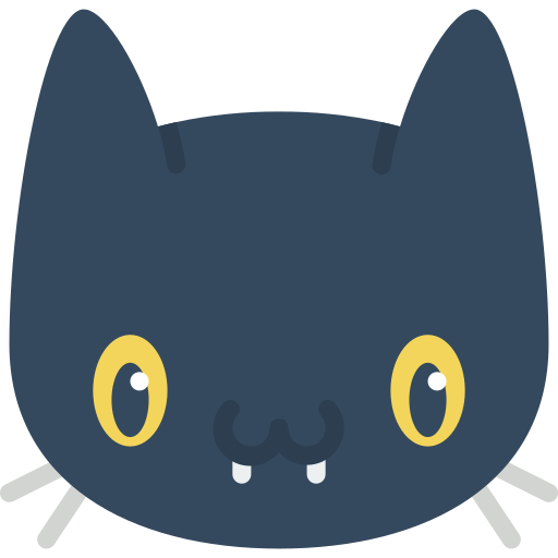 Cat Kawaii Flat icon