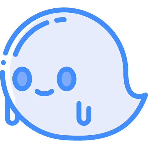 Ghost Basic Miscellany Blue icon