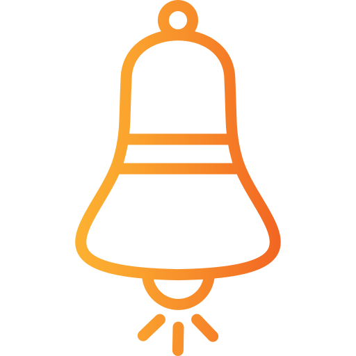 Bell Generic Gradient icon