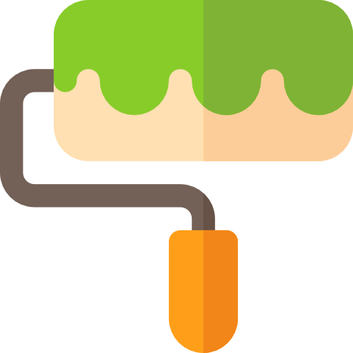 Paint roller free icon Paint roller free icon