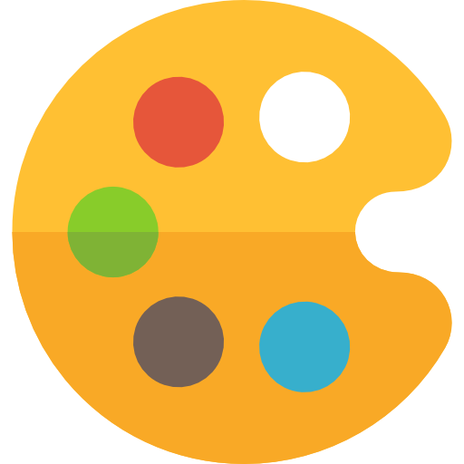 Paint palette free icon Paint palette free icon