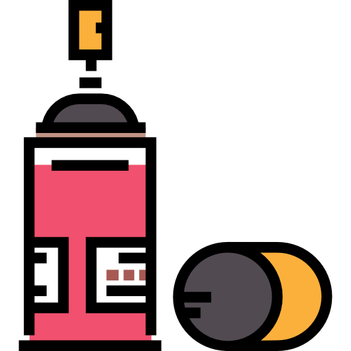 Spray paint free icon