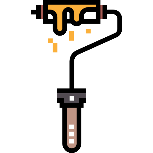 rodillo icono gratis