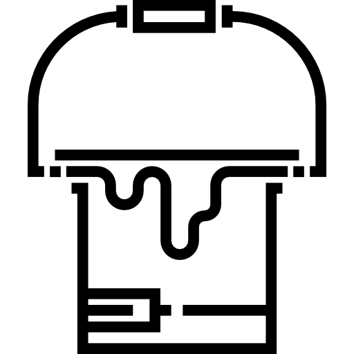 Paint bucket free icon