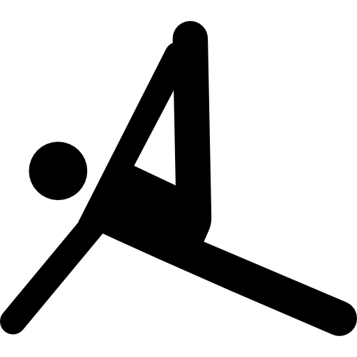 Yoga Pictograms Fill icon