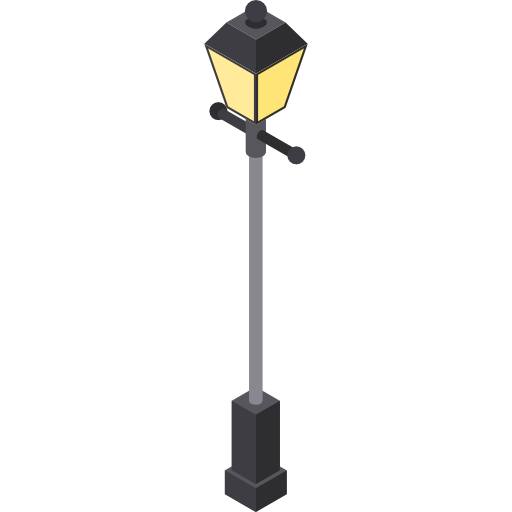 Street light - Free buildings icons