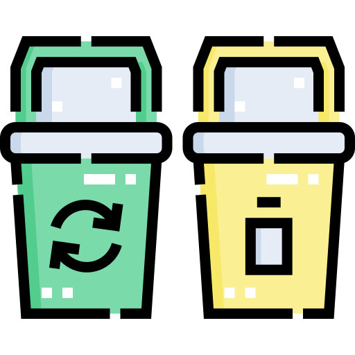 papelera de reciclaje icono gratis