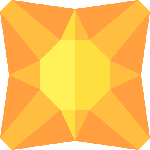 Diamond Basic Straight Flat icon