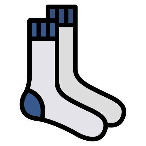 Socks Iconixar Lineal Color icon