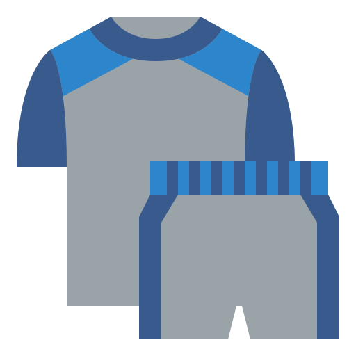 ropa de deporte icono gratis