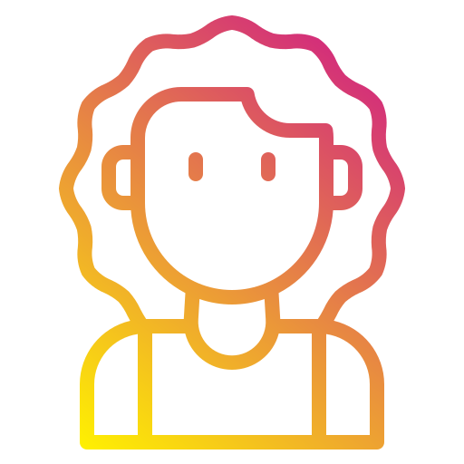 Woman Payungkead Gradient icon