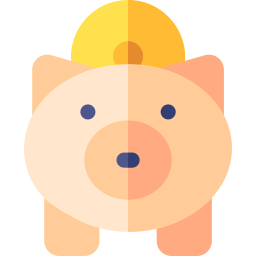 tirelire Icône gratuit