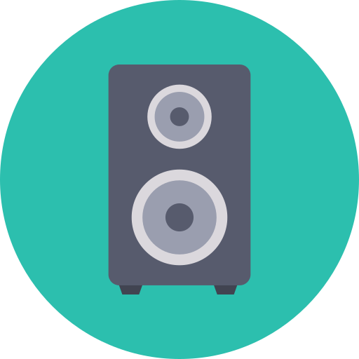 Speaker - Free music icons