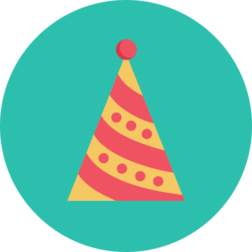 sombrero de fiesta icono gratis