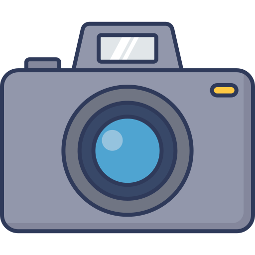 Photo camera Dinosoft Lineal Color icon