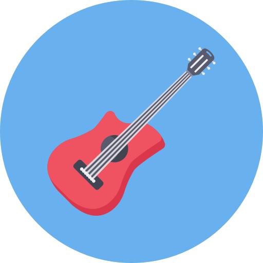 guitarra icono gratis