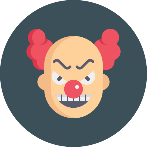 payaso icono gratis