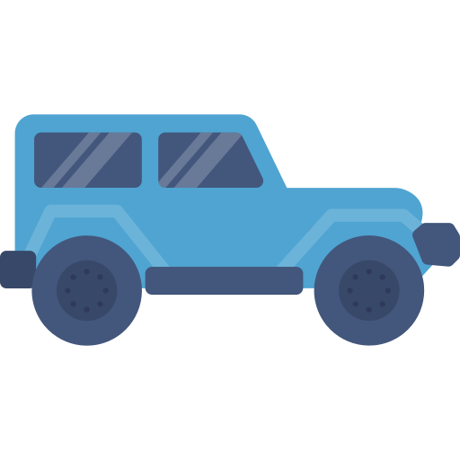 Jeep Dinosoft Flat icon