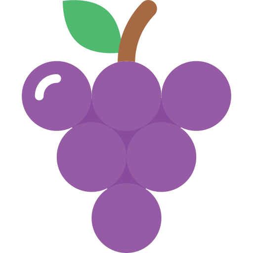 uvas grátis ícone uvas grátis ícone