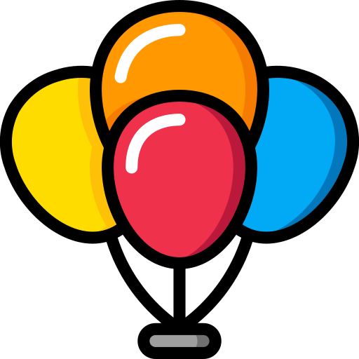 Надувные шары бесплатно иконка Надувные шары бесплатно иконка