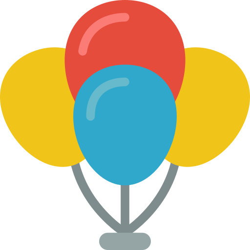 Надувные шары бесплатно иконка Надувные шары бесплатно иконка