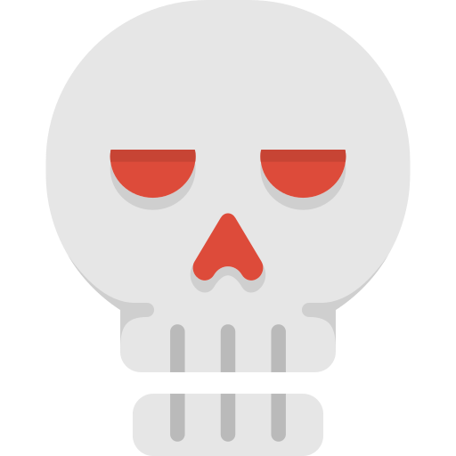 Skull Generic Flat icon