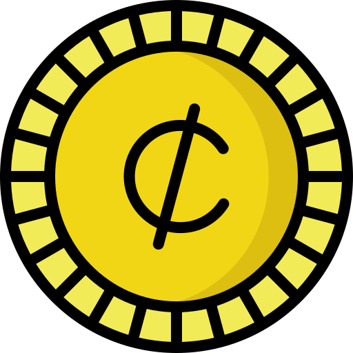 cents Icône gratuit cents Icône gratuit