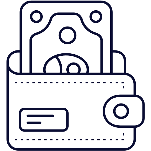 Wallet free icon