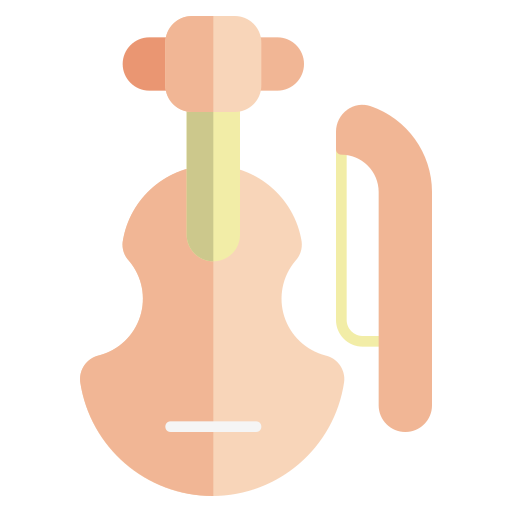 violín icono gratis