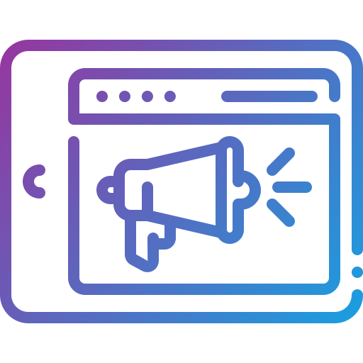 광고하는 무료 아이콘