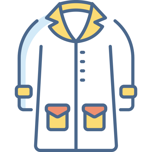 Lab coat Generic Outline Color icon