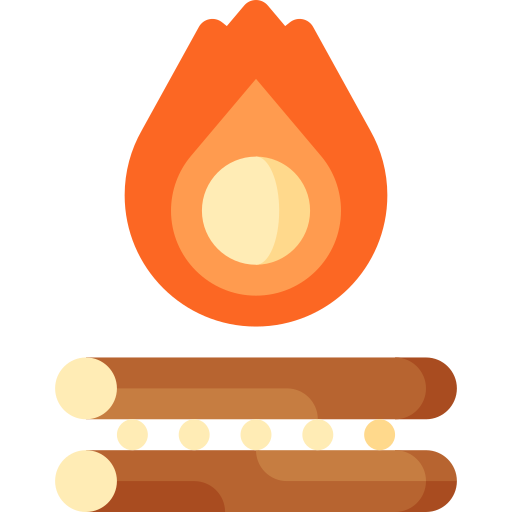 Костер бесплатно иконка