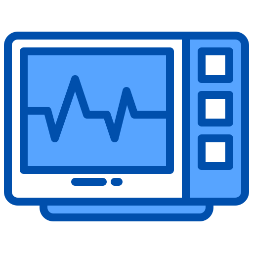 monitor de pulso cardiaco icono gratis