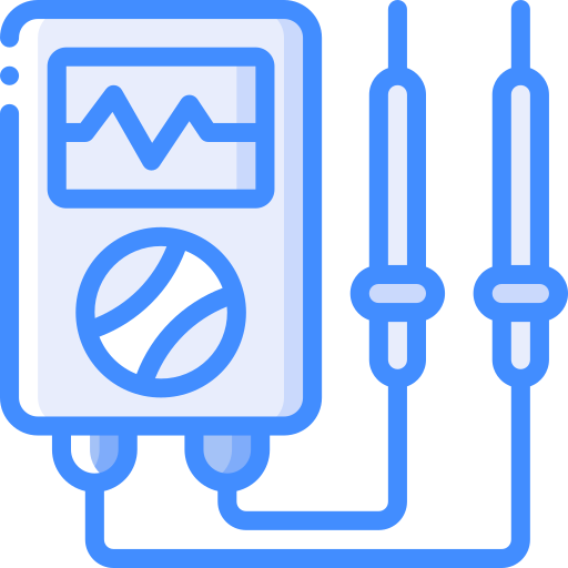 indicador de voltaje icono gratis