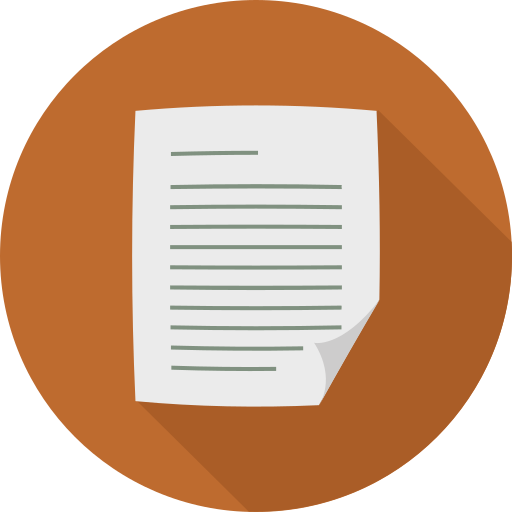 File Generic Circular icon
