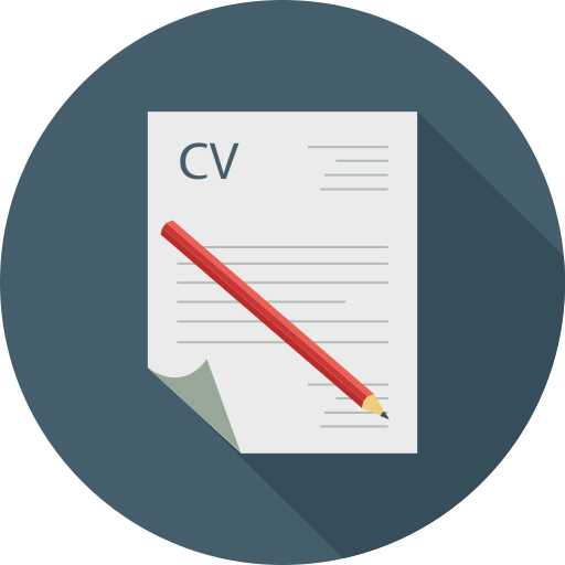 curriculum vitae icono gratis