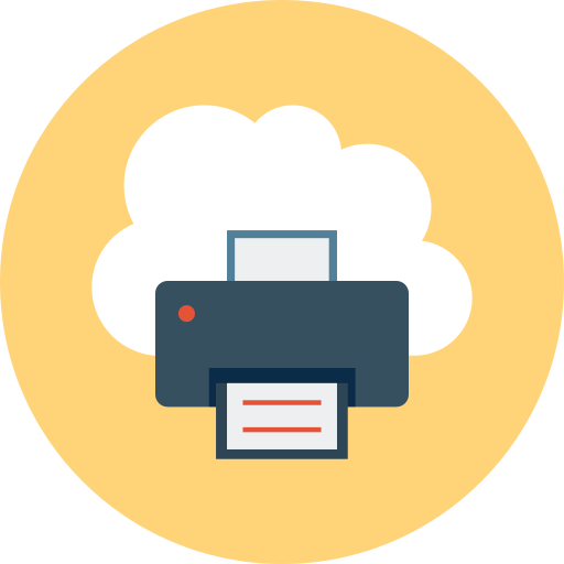 Cloud computing Generic Circular icon