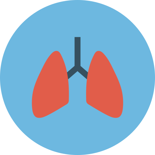 Lungs Generic Circular icon